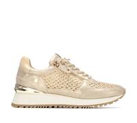XTI - Zapatilla Mujer Oro - Calzado Cómodo y Versátil - Moda Casual - Modelo 14519401 (Talla 37)