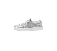 XTI - Zapatilla Mujer Plata - Calzado Cómodo y Versátil - Moda Casual - Modelo 14249002 (Talla 36)
