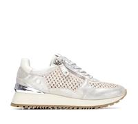 XTI - Zapatilla Mujer Plata - Calzado Cómodo y Versátil - Moda Casual - Modelo 14519402 (Talla 37)