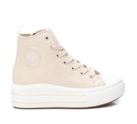 XTI - Zapatilla Niña Beige - Calzado Cómodo y Versátil - Moda casual - Modelo 15106502 (Talla 34)