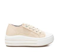 XTI - Zapatilla Niña Beige - Calzado Cómodo y Versátil - Moda Casual - Modelo 15127404 (Talla 37)