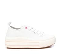 XTI - Zapatilla Niña Blanco - Calzado Cómodo y Versátil - Moda Casual - Modelo 15085301 (Talla 33)