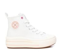 XTI - Zapatilla Niña Blanco - Calzado Cómodo y Versátil - Moda casual - Modelo 15085401 (Talla 34)