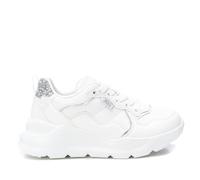 XTI - Zapatilla Niña Blanco - Calzado Cómodo y Versátil - Moda Casual - Modelo 15103703 (Talla 32)