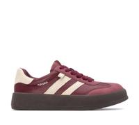 XTI - Zapatilla Niña Burdeos - Calzado Cómodo y Versátil - Moda Casual - Modelo 15140901 (Talla 38)