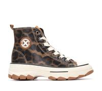 XTI - Zapatilla Niña Leopardo - Calzado Cómodo y Versátil - Moda Casual - Modelo 15132103 (Talla 32)