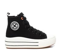 XTI - Zapatilla Niña Negro - Calzado Cómodo y Versátil - Moda casual - Modelo 15085407 (Talla 38)