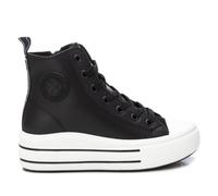XTI - Zapatilla Niña Negro - Calzado Cómodo y Versátil - Moda casual - Modelo 15106501 (Talla 34)