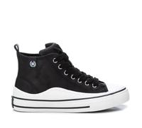 XTI - Zapatilla Niña Negro - Calzado Cómodo y Versátil - Moda casual - Modelo 15111501 (Talla 39)