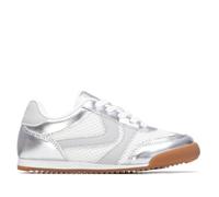 XTI - Zapatilla Niña Plata - Calzado Cómodo y Versátil - Moda Casual - Modelo 15300302 (Talla 36)