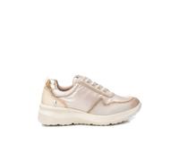 Xti Zapatilla señora con cordones. Beige 37