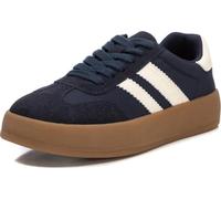 XTI - Zapatillas Casual Niña Navy - Calzado Cómodo y Versátil - Moda Casual - Modelo 15112106 (Talla 38)