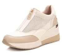 XTI - Zapatillas Deportivas Mujer Beige - Calzado Cómodo y Versátil - Moda Casual - Modelo 14264801 (Talla 39)