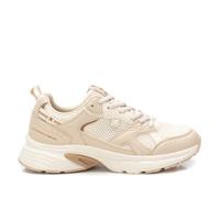XTI - Zapatillas Deportivas Mujer Beige - Calzado Cómodo y Versátil - Moda Casual - Modelo 14358702 (Talla 38)