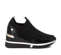 XTI - Zapatillas Deportivas Mujer Negro - Calzado Cómodo y Versátil - Moda Casual - Modelo 14308401 (Talla 38)
