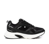 XTI - Zapatillas Deportivas Mujer Negro - Calzado Cómodo y Versátil - Moda Casual - Modelo 14358703 (Talla 38)