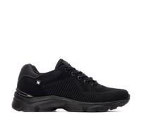 XTI - Zapatillas Deportivas Mujer Negro - Calzado Cómodo y Versátil - Moda Casual - Modelo 14436101 (Talla 35)