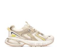 XTI - Zapatillas Deportivas Mujer Oro - Calzado Cómodo y Versátil - Moda Casual - Modelo 14517103 (Talla 37)