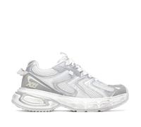 XTI - Zapatillas Deportivas Mujer Plata - Calzado Cómodo y Versátil - Moda Casual - Modelo 14517101 (Talla 39)