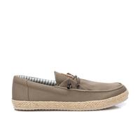 XTI - Zapatillas Náuticas Hombre Kaki - Calzado Cómodo y Versátil - Moda Casual - Modelo 14284101 (Talla 41)