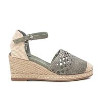 XTI - Zapato Cierre de Hebilla para Mujer, Color: Verde, Talla: 41, 142333