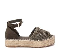 XTI - Zapato Mujer Kaki - Calzado Cómodo y Versátil - Moda Casual - Modelo 13033401 (Talla 40)