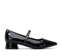 XTI - Zapato Mujer Negro - Calzado Cómodo y Versátil - Moda Casual - Modelo 14622002 (Talla 38)