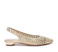 XTI - Zapato Mujer Oro - Calzado Cómodo y Versátil - Moda Casual - Modelo 14378501 (Talla 39)