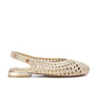 XTI - Zapato Mujer Oro - Calzado Cómodo y Versátil - Moda Casual - Modelo 14379202 (Talla 36)