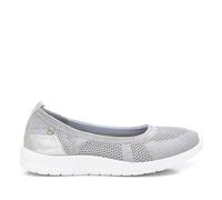XTI, Zapato Plano Mujer, Plateado (141218), 40 EU
