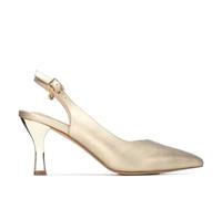 XTI - Zapatos de Salón Mujer Oro - Calzado Cómodo y Versátil - Moda Casual - Modelo 14536905 (Talla 36)