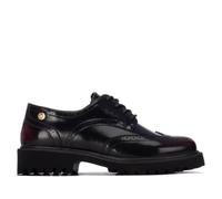XTI - Zapatos Tipo Blucher Mujer Burdeos - Calzado Cómodo y Versátil - Moda Casual - Modelo 14630102 (Talla 41)