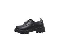 XTI - Zapatos Tipo Blucher Niña Negro - Calzado Cómodo y Versátil - Moda Casual - Modelo 15063602 (Talla 33)