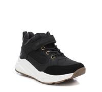 Xti Zapatos Zapatillas Con Rasgar Y Cordones Elástico (Vegan ),Niños - Negro