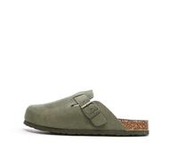 XTI - Zueco Hombre Kaki - Calzado Cómodo y Versátil - Moda Casual - Modelo 14413802 (Talla 43)