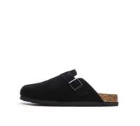 XTI - Zueco Hombre Negro - Calzado Cómodo y Versátil - Moda Casual - Modelo 14413803 (Talla 43)