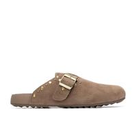 XTI - Zueco Mujer Beige - Calzado Cómodo y Versátil - Moda Casual - Modelo 14512102 (Talla 38)