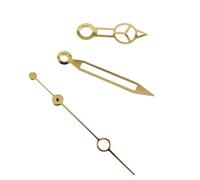 XTINKOPW 1/3/4 Piezas de manecillas GMT Rojas y Luminosas de Oro Amarillo for NH35, NH34, NH36, DG 3804, 2813, Miyota 8215, 821A, ST1612(3 Hands Miyota-DG)