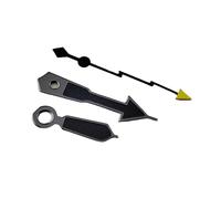 XTINKOPW 1/3 Piezas de manecillas de Reloj Negras, Verdes y Luminosas, segundero, Accesorios compatibles con el Movimiento NH35 NH36 4R 7S(Diamond E Color)