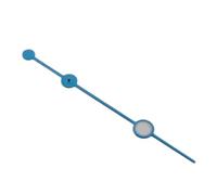 XTINKOPW 1/3 Piezas de manecillas for Reloj de Buceo Estilo Submarino for NH35, NH36, NH38, NH70, NH71, NH72, 4R35/36, 7029, Accesorios Mercedes Needles Mod.(Ice Blue Second)