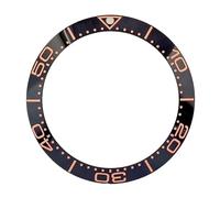 XTINKOPW 1 Bisel cerámico Inclinado de 38 mm for Relojes Hombre. Piezas Repuesto y Accesorios(Q14)