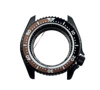 XTINKOPW 1 Caja SKX007 Transparente NH35/NH36/4R/6R Resistente al Agua 20 Bar, Caja de Reloj a la Altura de Las 3,8 h, Esfera de 28,5 mm(Black-3)