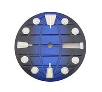 XTINKOPW 1 dial NH35 de 28,50 mm con Esfera Verde Brillante NH35/NH36 Adecuado for el Movimiento NH35/NH36 y Las Piezas del Reloj de Hombre.(NO.121)