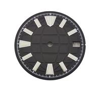 XTINKOPW 1 dial NH35 de 28,50 mm con Esfera Verde Brillante NH35/NH36 Adecuado for el Movimiento NH35/NH36 y Las Piezas del Reloj de Hombre.(NO.124)