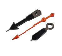 XTINKOPW 1 Juego de Agujas for Reloj NH35, con Pasador Negro y segundero Tenue Brillo Verde Tipo Rayo, Compatible Movimientos NH35/NH36/4R/7S(1)