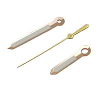 XTINKOPW 1 Juego de manecillas Luminosas 13,5 x 9 mm en Color Verde, Plateado, Gris Plomo y Dorado for Movimientos NH35, NH36, 7S26, 7S36, 4R35 4R36. Accesorios for Relojes(Rose Gold)