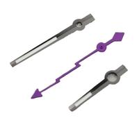 XTINKOPW 1 Juego de manecillas Luminosas Lightning 13 x 12 8 mm, Color Verde Plateado, for Movimientos NH35, NH36A, 7S26, 7S36, 4R35 y 4R36. Accesorios for Relojes(Brass)