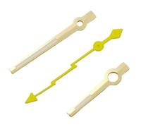 XTINKOPW 1 Juego de manecillas Luminosas Lightning 13 x 12 8 mm, Color Verde Plateado, for Movimientos NH35, NH36A, 7S26, 7S36, 4R35 y 4R36. Accesorios for Relojes(#1001)