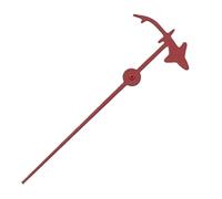 XTINKOPW 1 Pieza 12,5mm NH35 NH36 7S26 7S36 4R35 4R36 Movimientos Plata Negro Verde Azul Rojo Amarillo Naranja Reloj manecillas de un Solo Segundo(Red)