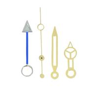 XTINKOPW 1 pieza de accesorio for relojes NH34, agujas repuesto for movimiento C3, luminosas verdes GMT(Gold 4)